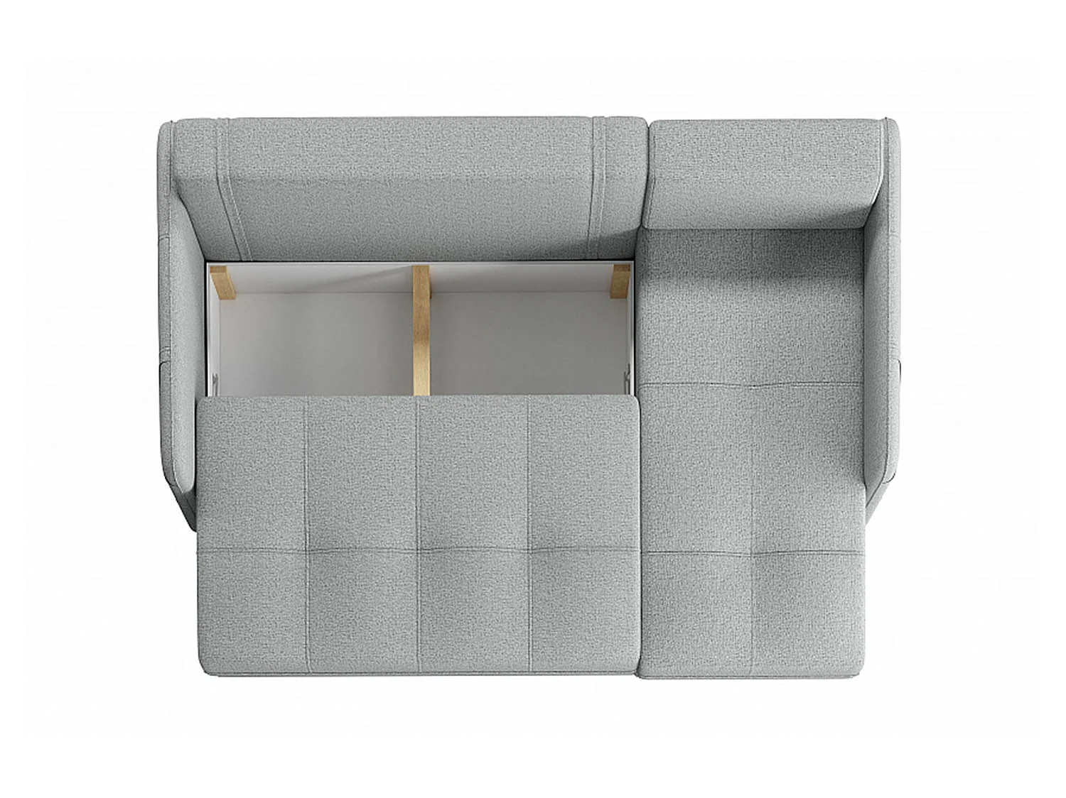 Диван-кровать угловой SMART 1 2Т-1Пф Анри 35