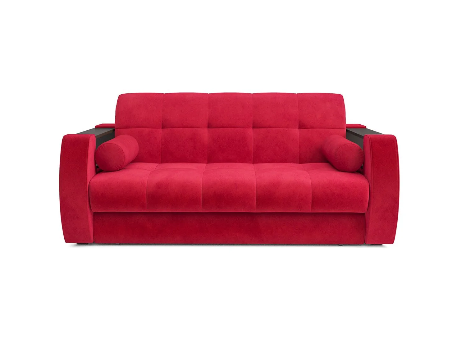 Диван Аккордеон Барон №3 кордрой красный