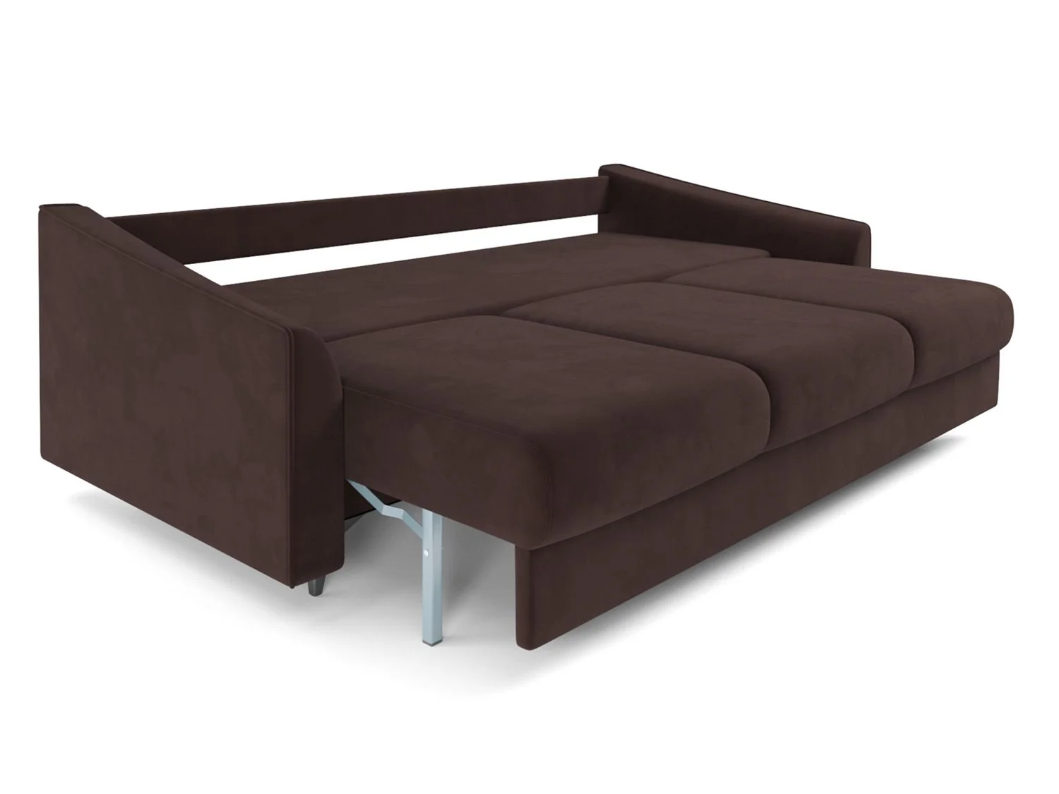 Диван Уэльс велюр шоколад HB-178 16