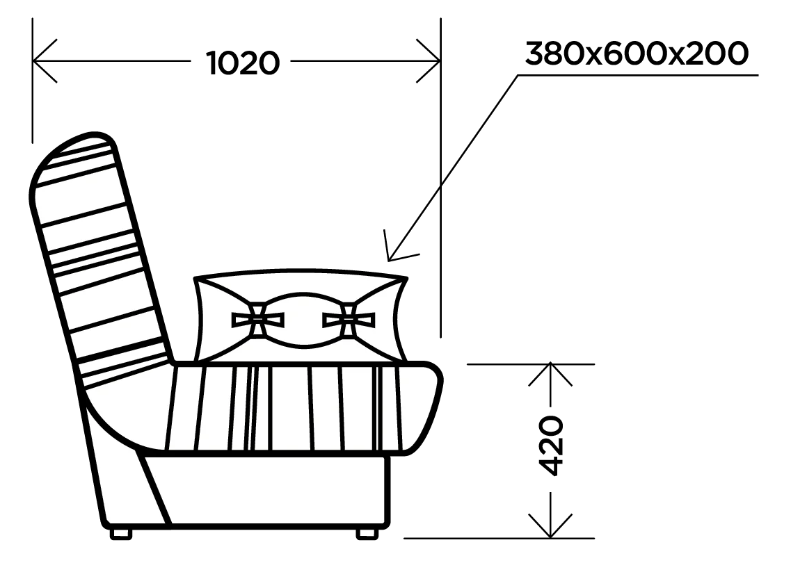 Диван Матильда NEW бирюзовый