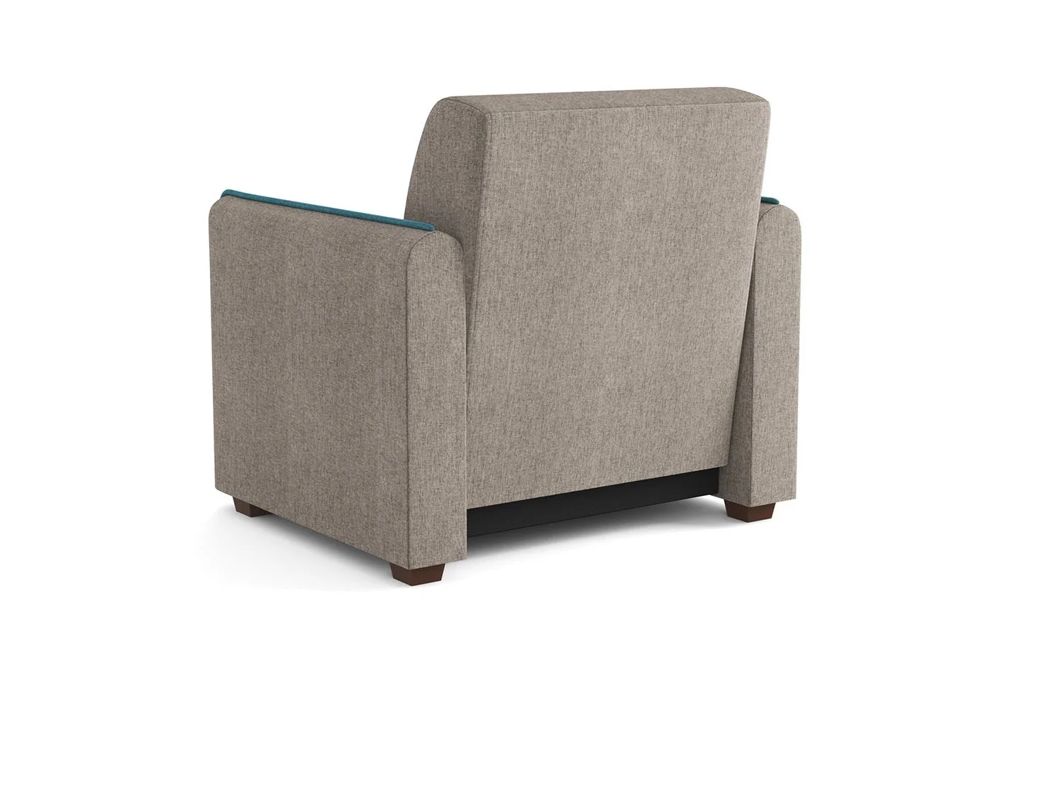 Кресло-кровать Авалон жаккард тесла дым/деним