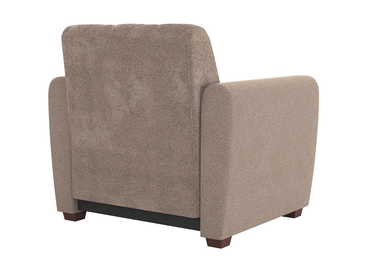 Эдвин А кресло-кровать / велюр джоя 014 кофе