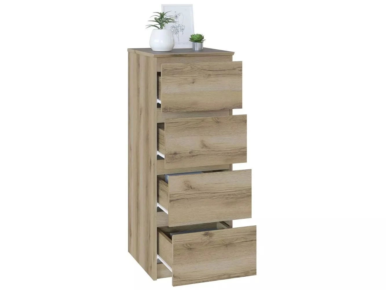 Комод Т-4Р Дуб Делано