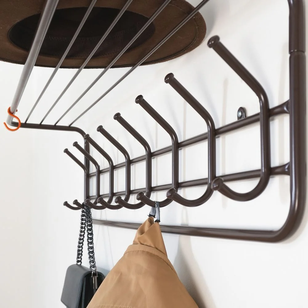 Вешалка с полкой 100 коричневый