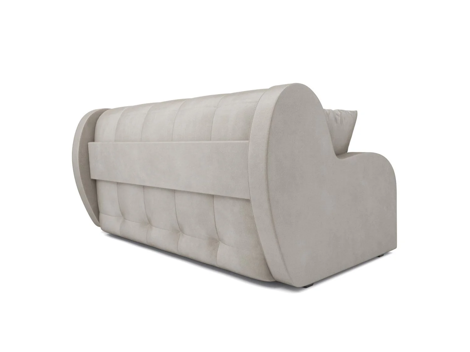 Диван Аккордеон Барон бархат бежевый Star Velvet 6 Light Beige