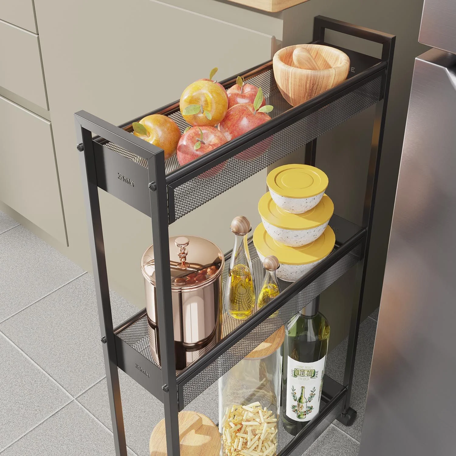 Стеллаж Вишера 13 Черный