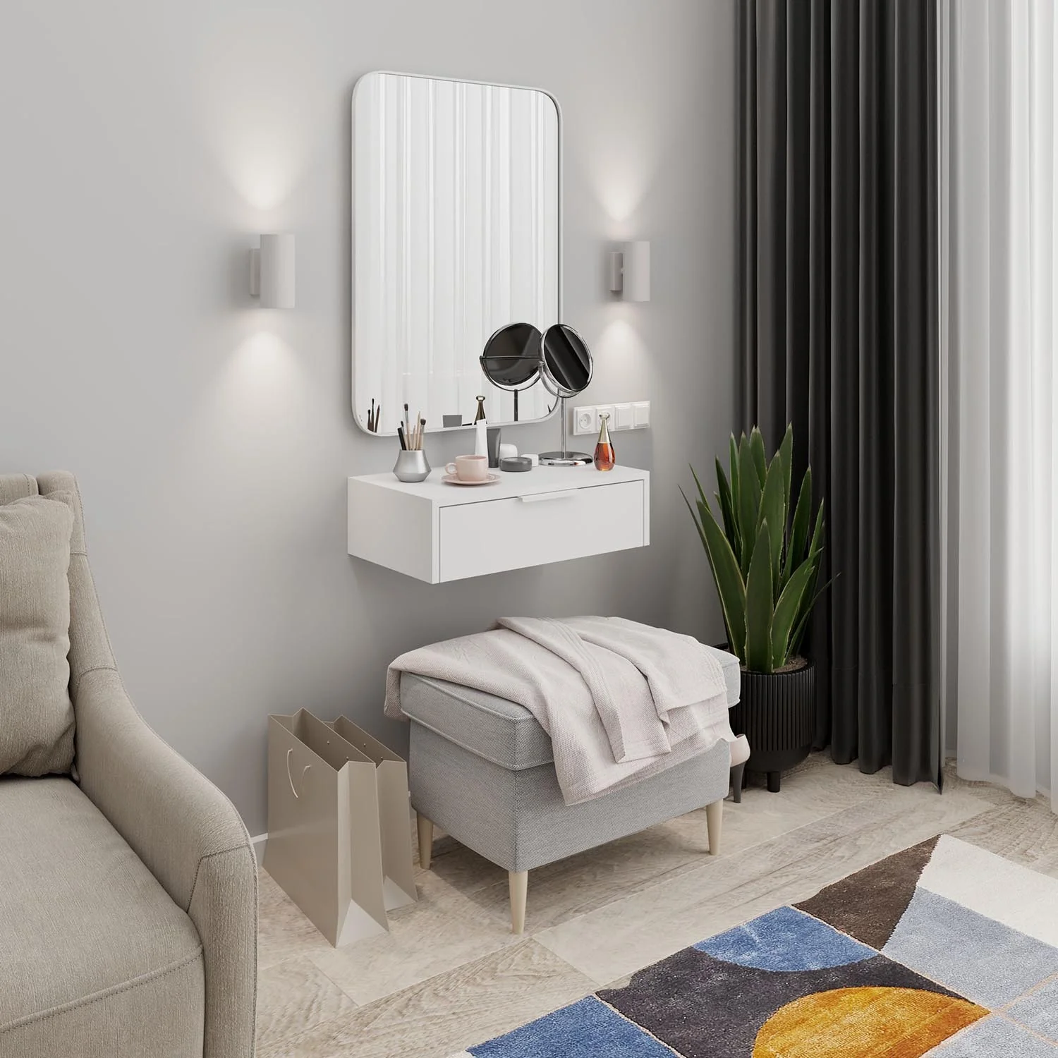 Консоль Аэро 21 Белый