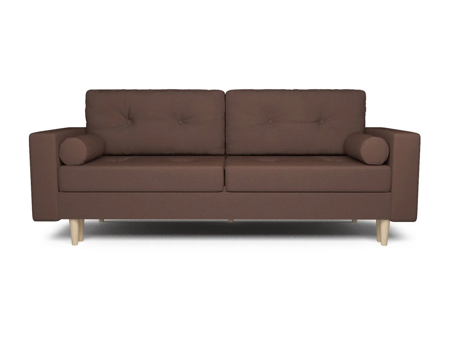 Диван Белфаст рогожка шоколад