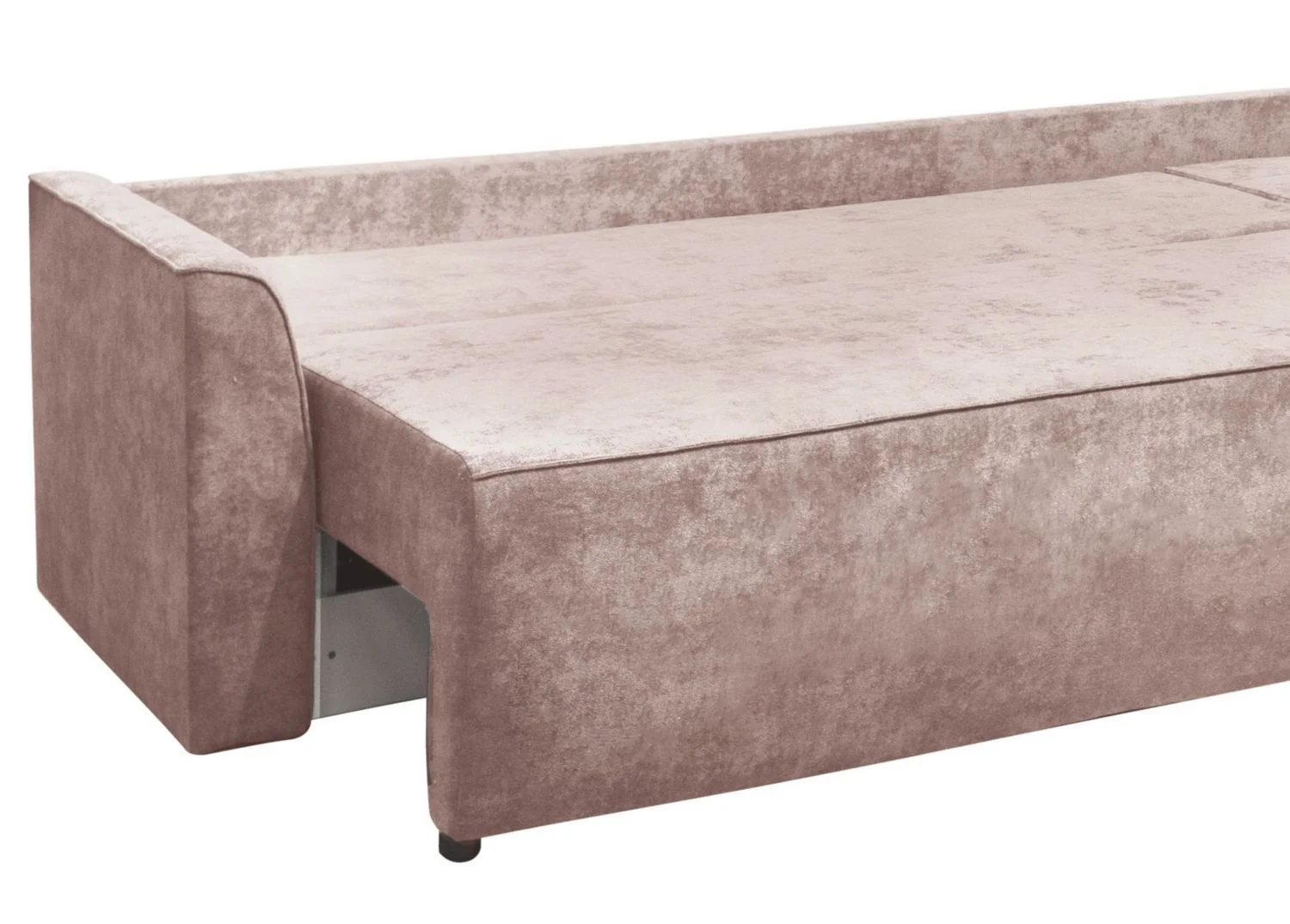 Диван Марсель линейный велюр десерт