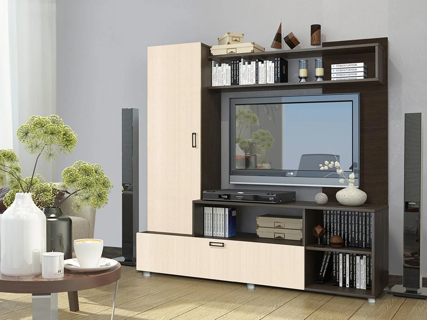 Аллегро 8 гостиная / Венге/Дуб Белфорт