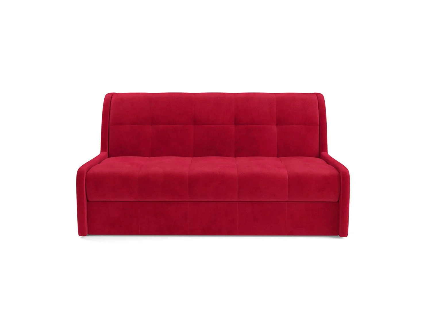 Диван Аккордеон Барон №6 Красный кордрой