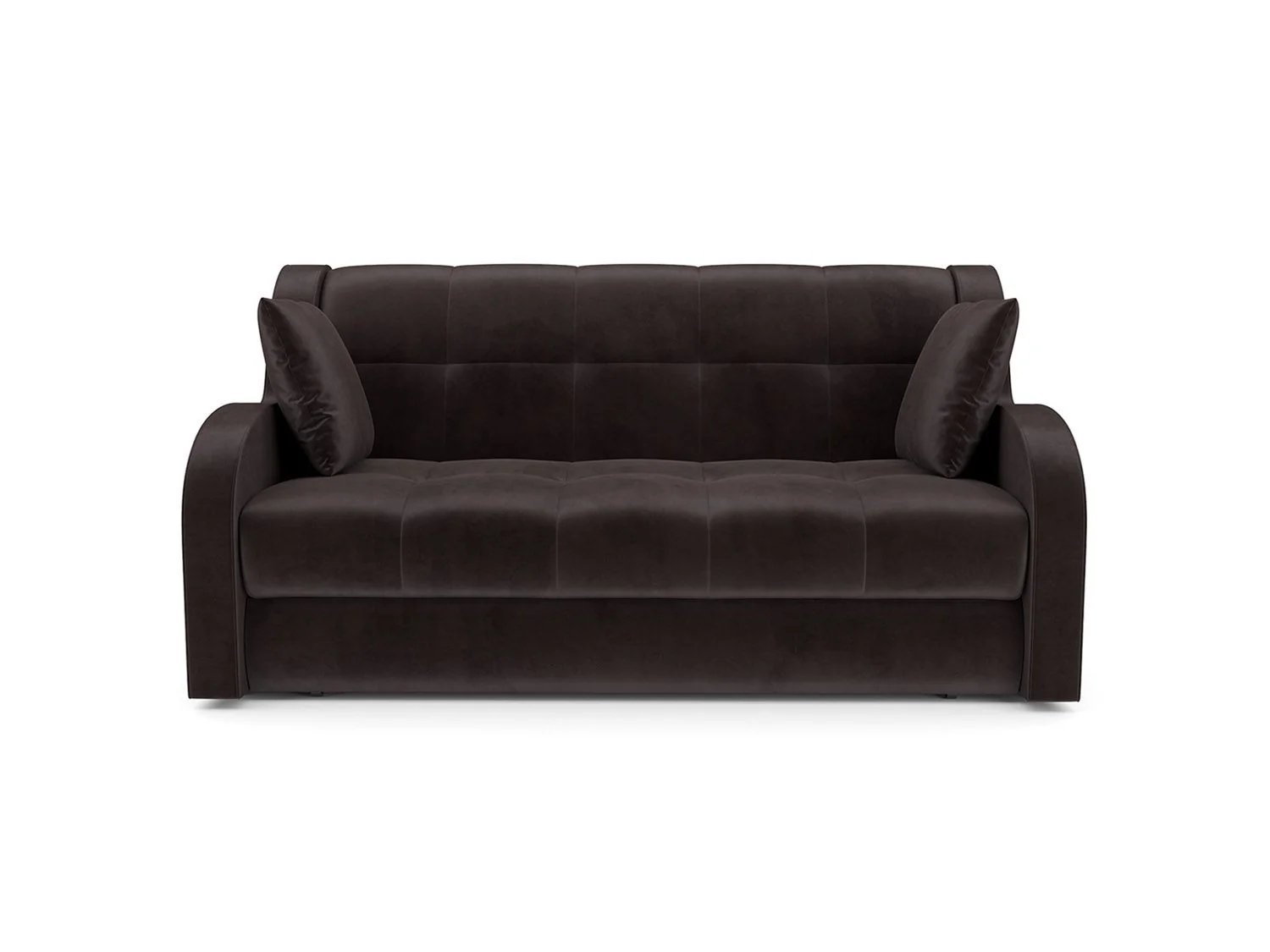 Диван Аккордеон Барон бархат шоколадный Star Velvet 60 Coffee