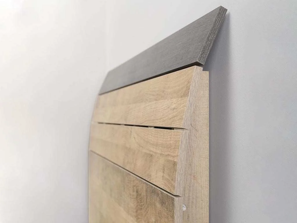 Трувор кровать 11.34 Дуб Гранж Песочный/Интра