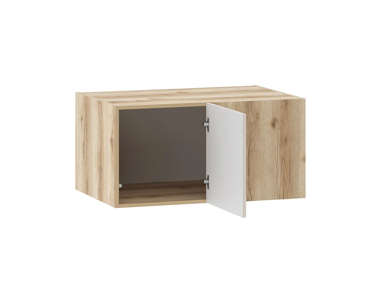 200.15 антресоль угловая Арден Дуб Делано / Сантьяго софт