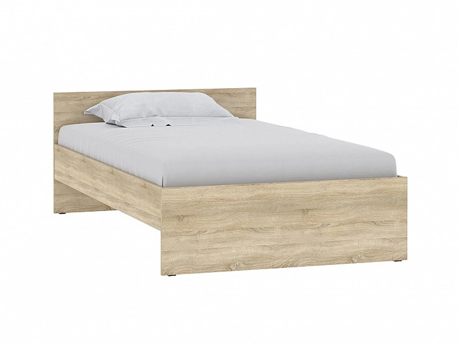 НМ 011.53-02 кровать Симпл Дуб сонома