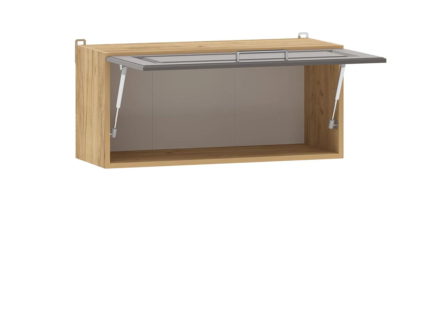 Вокс 100.38 шкаф навесной (800) Дуб Крафт золотой / Графит