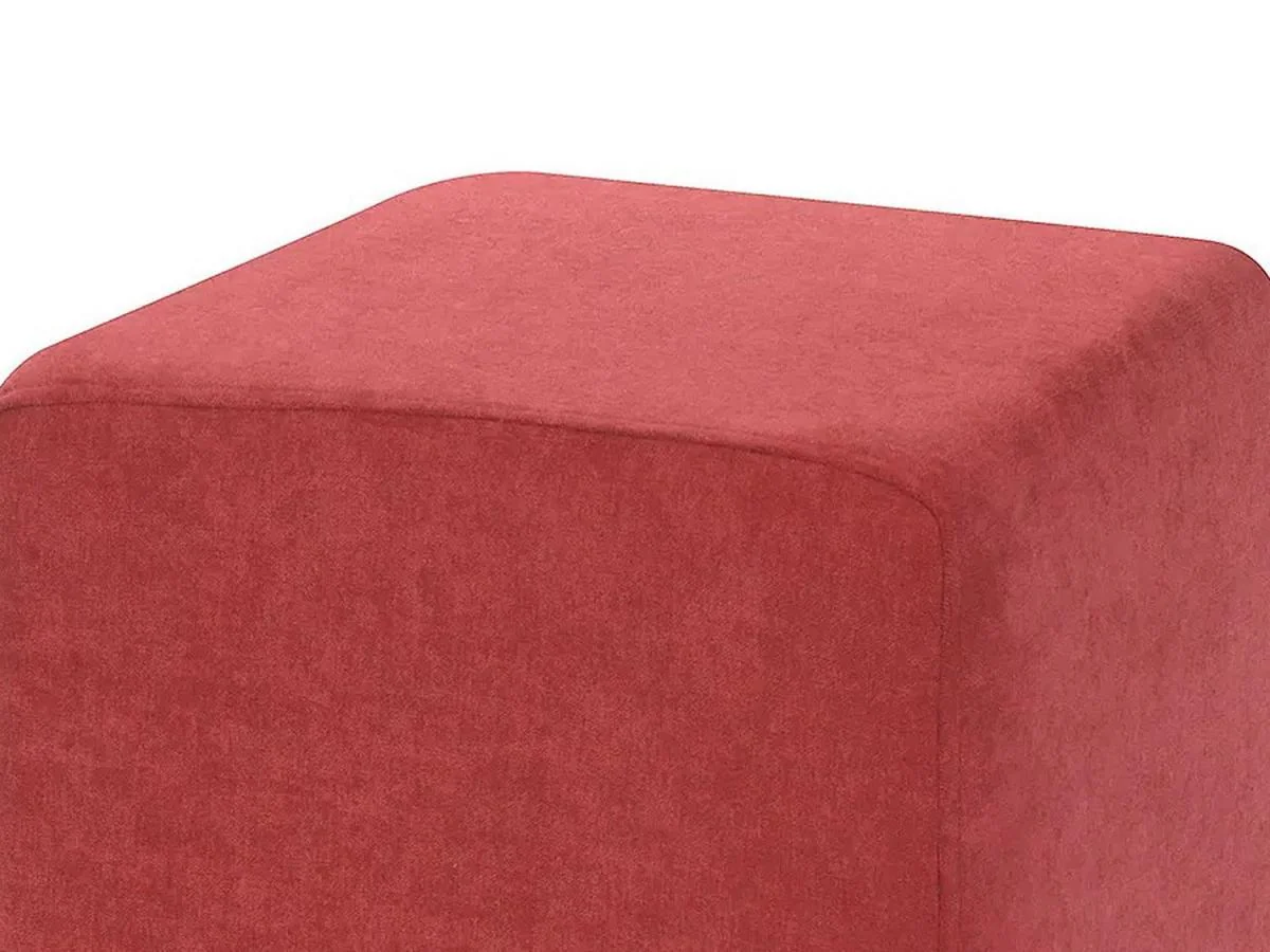 Пуф Валенсия Коралловый велюр