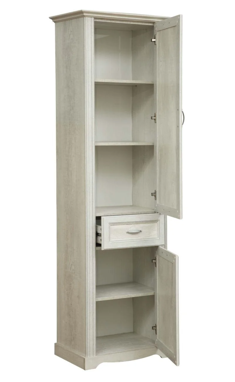 Гостиная Сохо комплектация 2 бетон белый/бетон патина