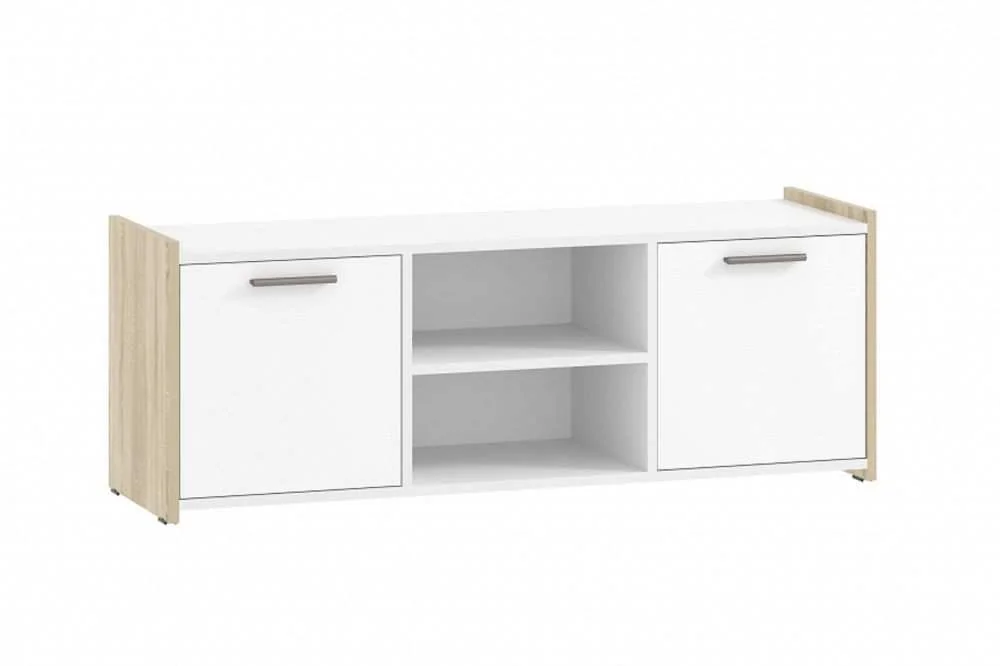 Тумба ТВА Симпл НМ 013.41 дуб сонома/белый