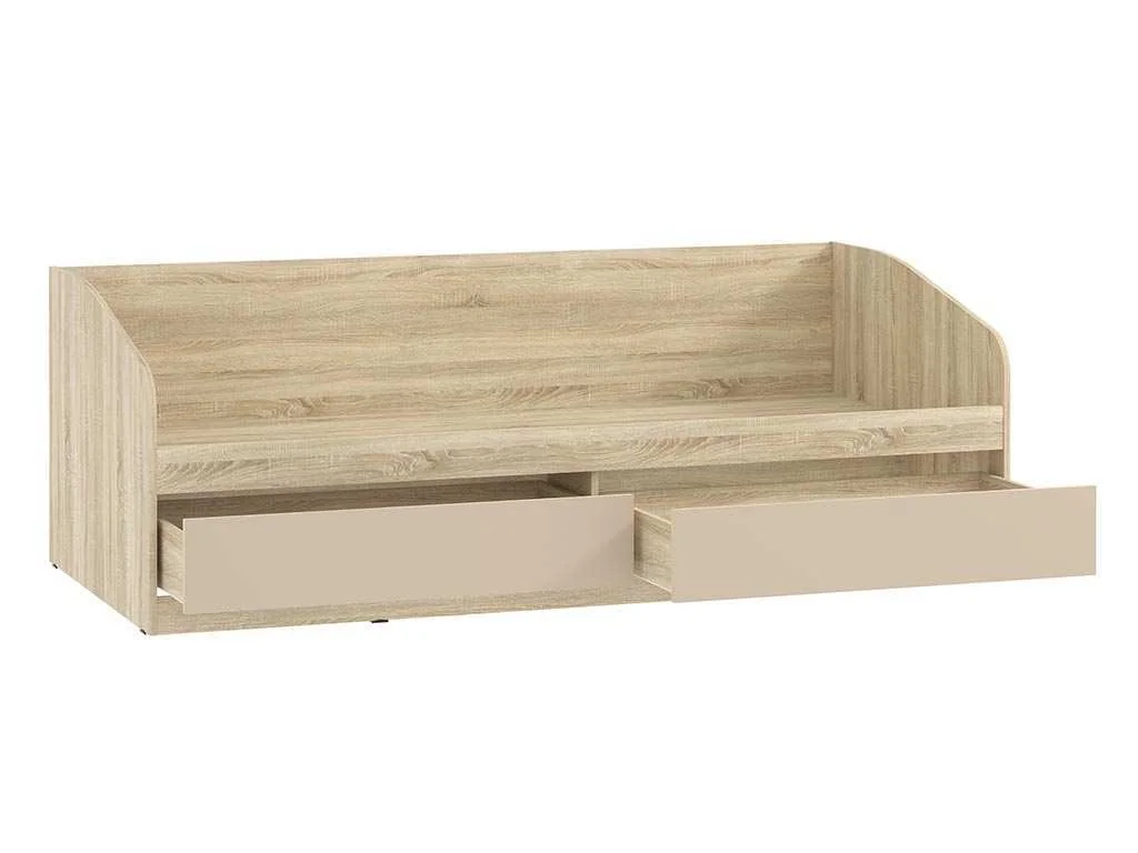 НМ 041.50 кровать Акварель Дуб Сонома/Капучино