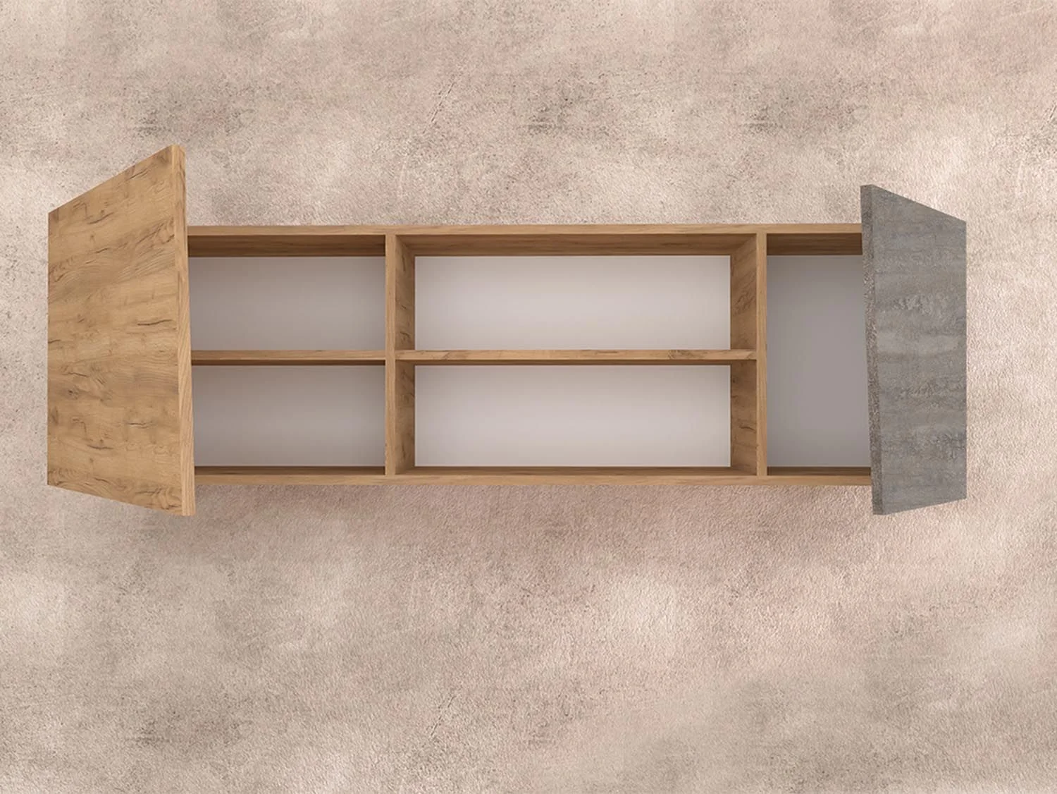 Гостиная Аллегро 10 компл. 2 / Дуб Крафт золотой/Камень темный