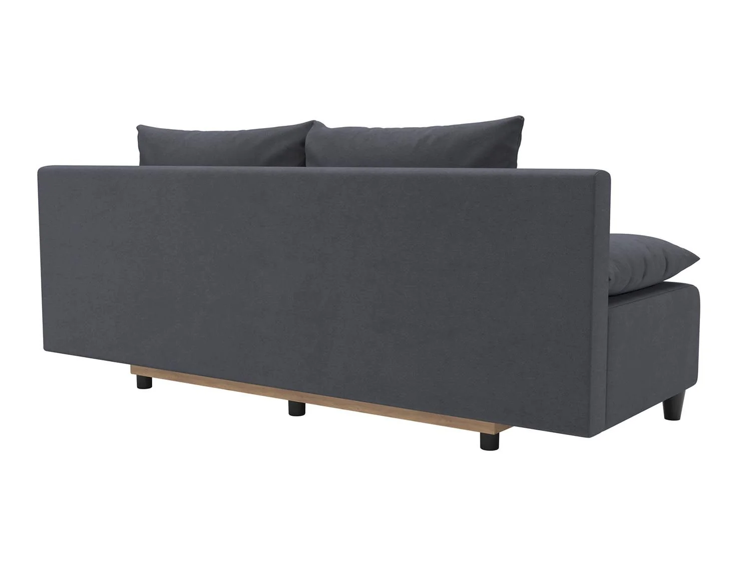 Роджерс М диван-кровать 3-х мест / велюр Parma 27 темно-серый