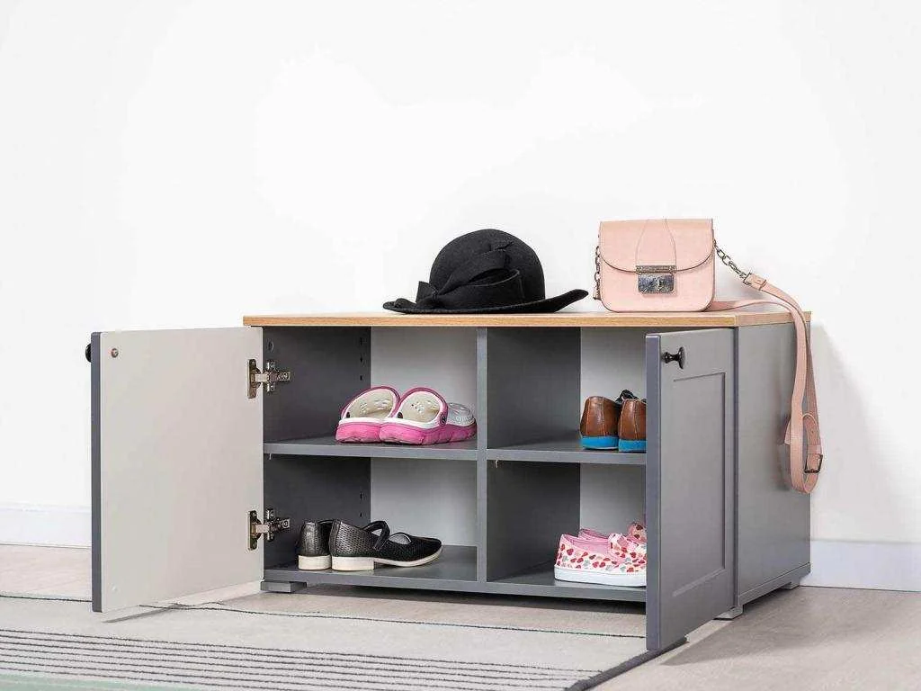 Остин Тумба 13.257 Белый шагрень/Дуб Вотан