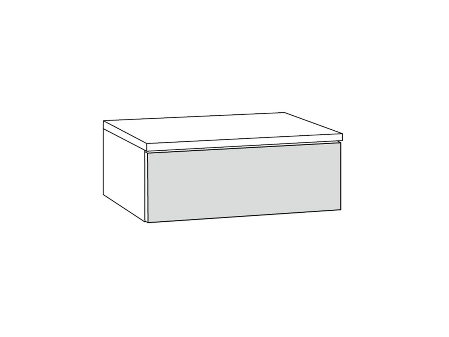 Амьен Тумба прикроватная 16.08 Плэйн/Веллюто Капучино