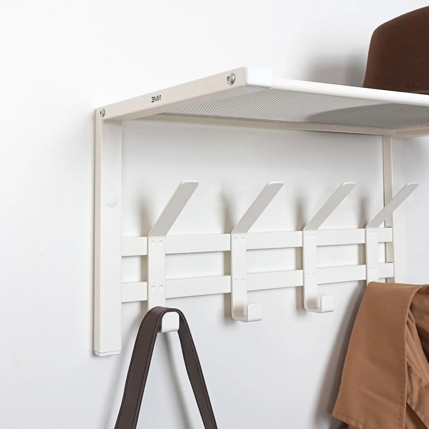 Вешалка с полкой Торонто 11 Белый