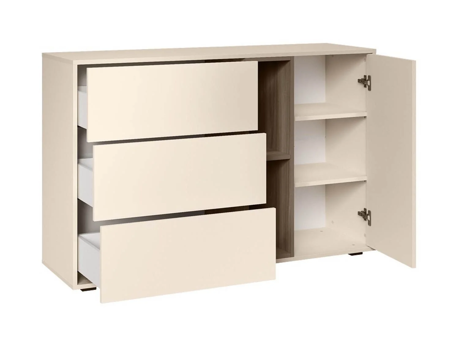 Тайл комод 16.237 Сатин/Эмили Блаш