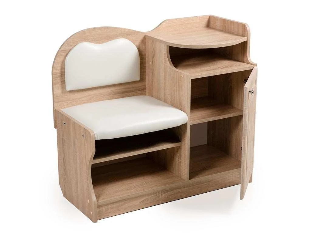 Банкетка под телефон 1 дуб сонома-милк