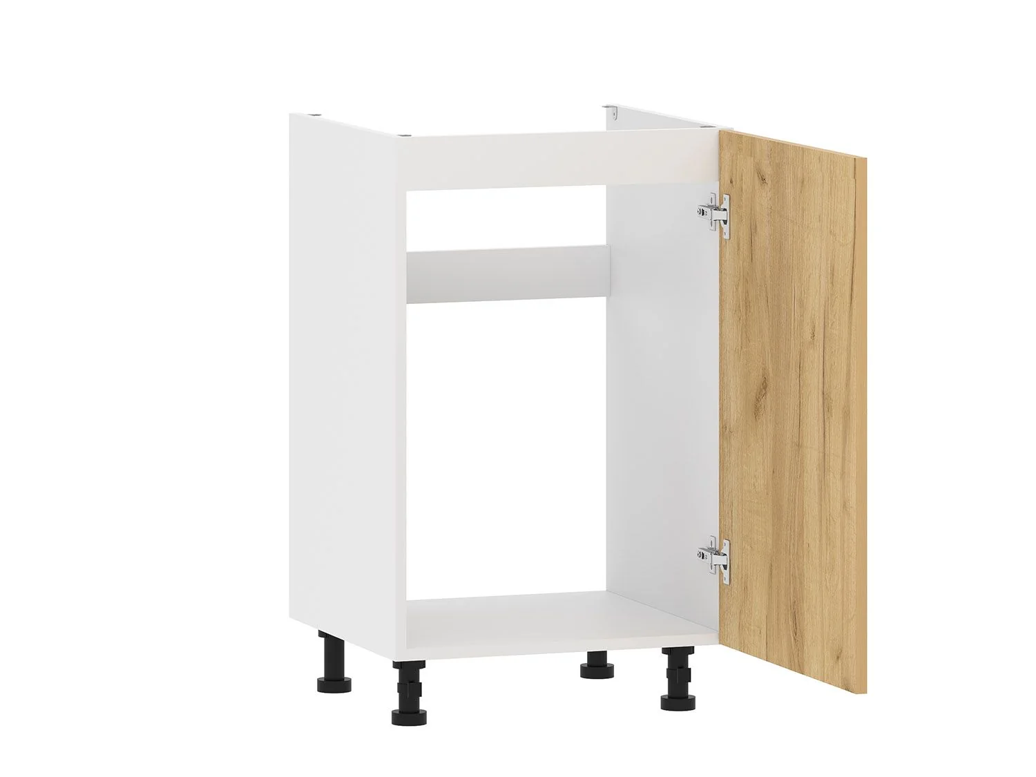 Кухня Борги комплект 4 Белый / Дуб Крафт золотой