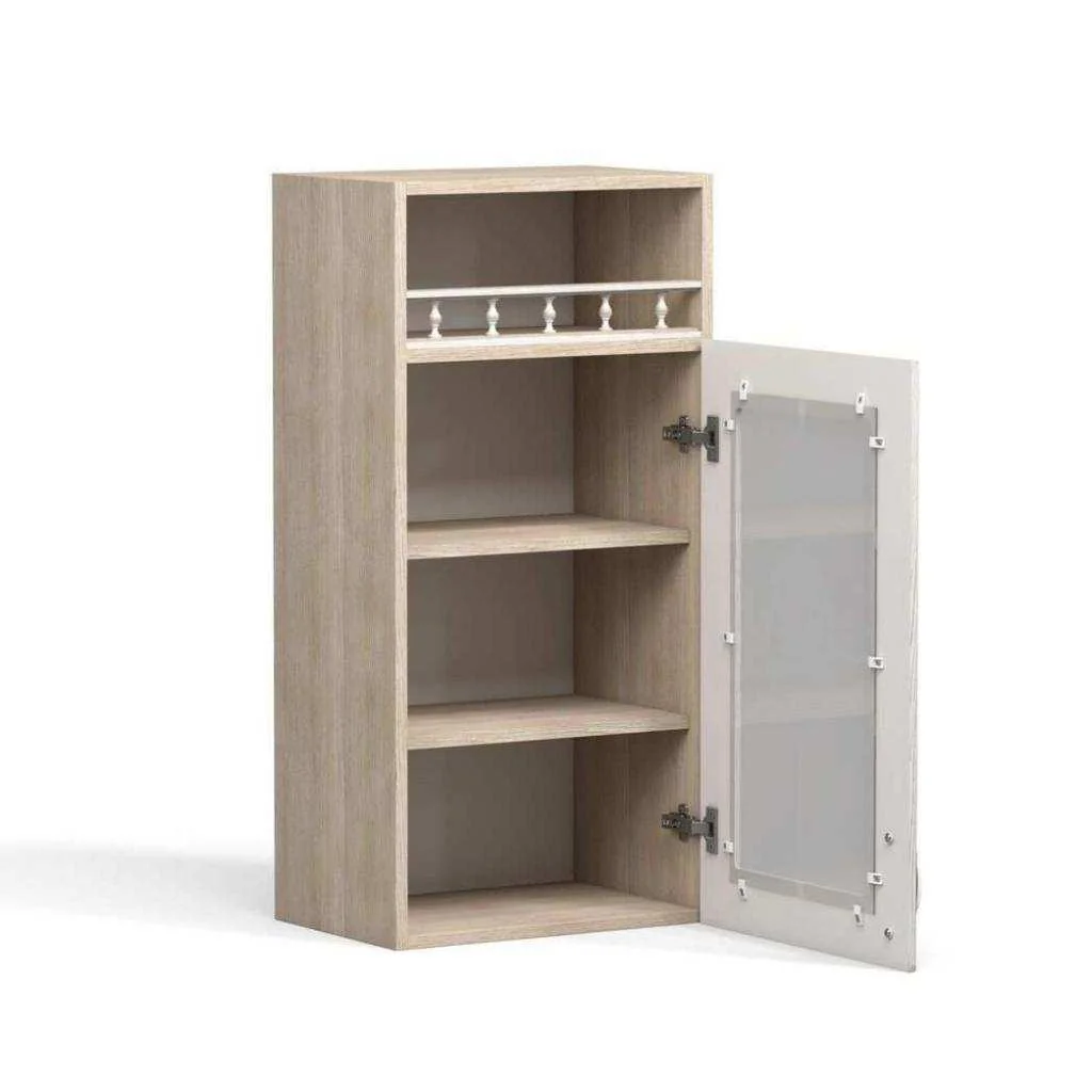 Анжелика шкаф навесной ШКН 450 ПВ/ясень патина В 920