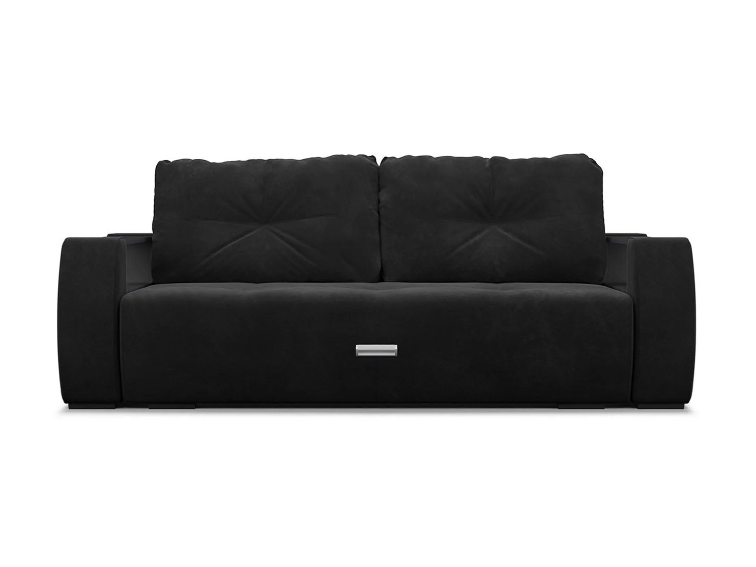 Диван Мальтида велюр черный / НВ-178/17
