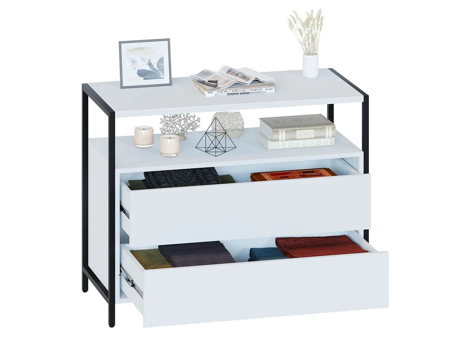 Комод Т-400 Белый