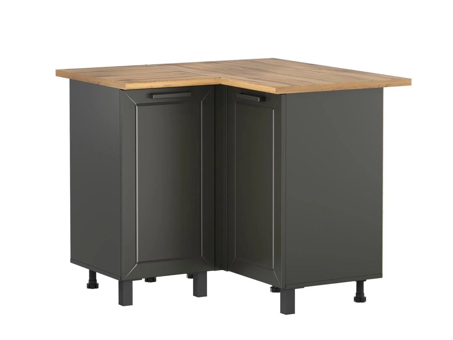 Мадрид стол угловой / Диамант серый