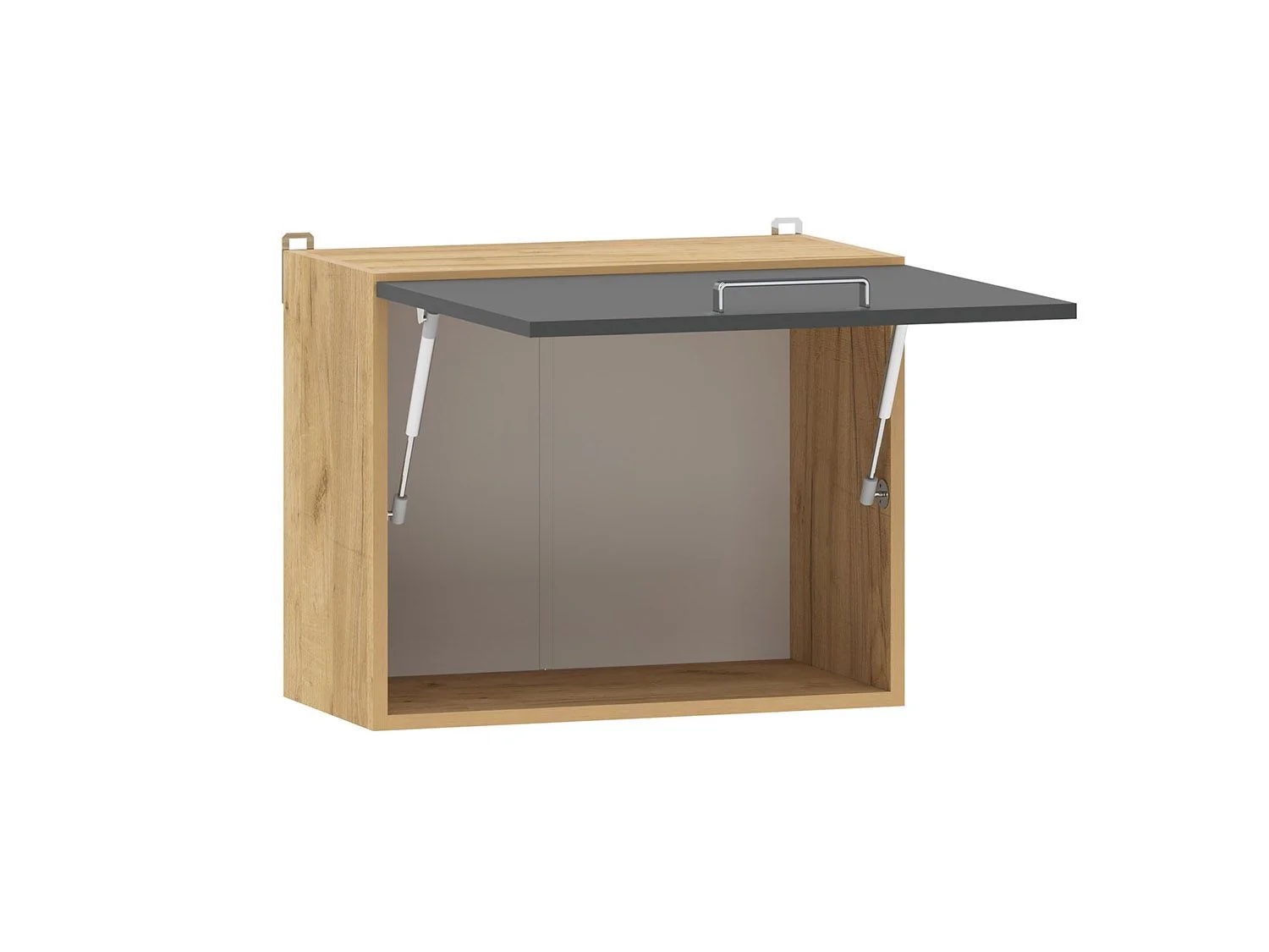 Борги 100.39 шкаф навесной (600) Дуб Крафт золотой / Антрацит