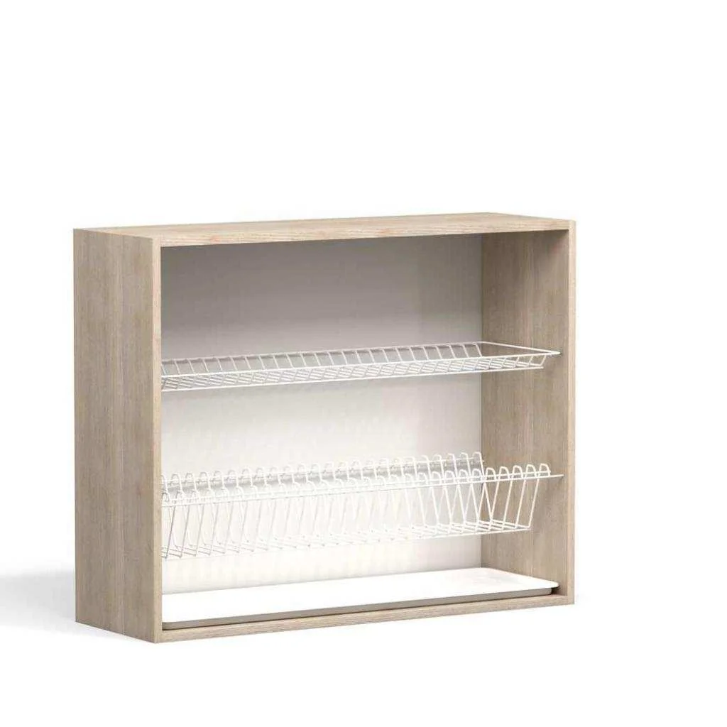 Анжелика шкаф с сушилкой ШКН 900 С/ясень патина В 720