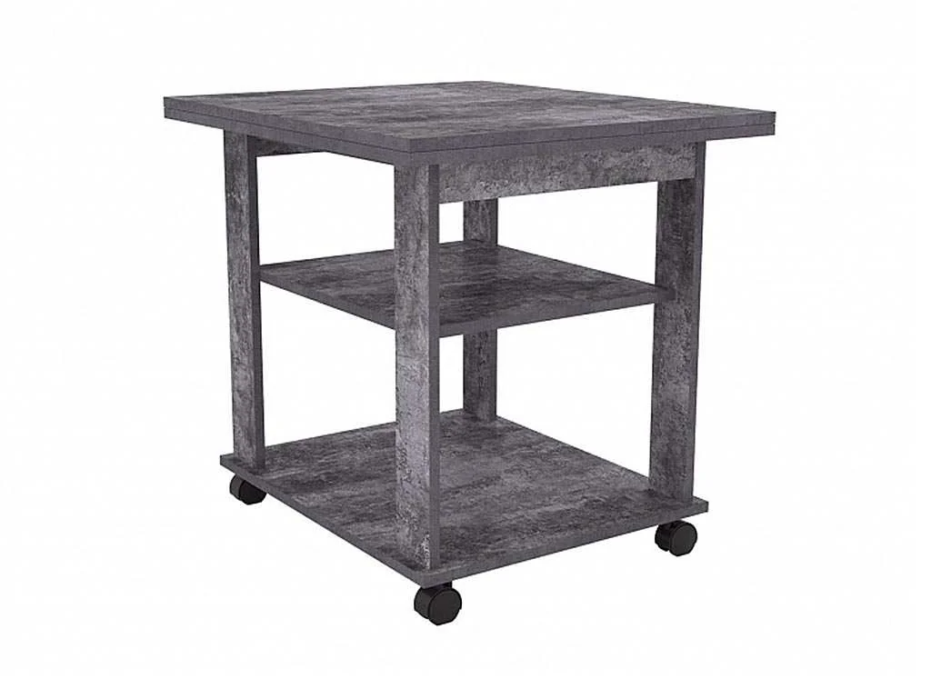 НМ 011.67 Стол журнальный Консул 2-01 Цемент темный