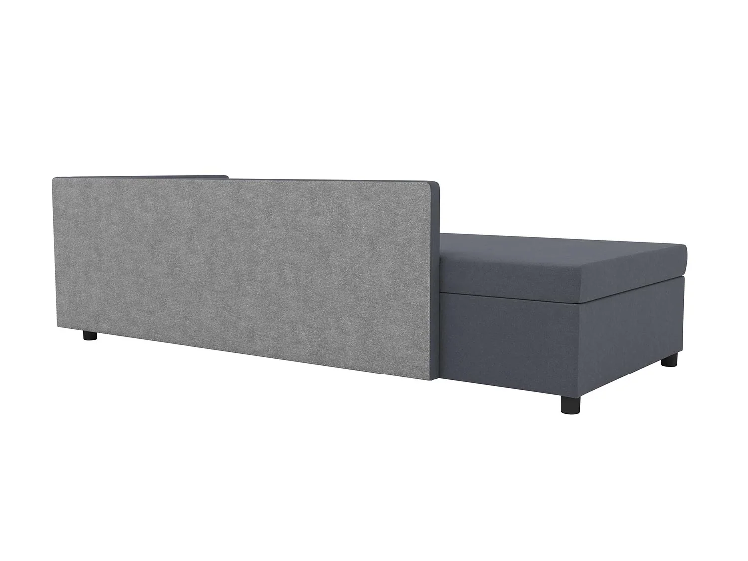 Тахта Вико / велюр Parma 27 темно-серый