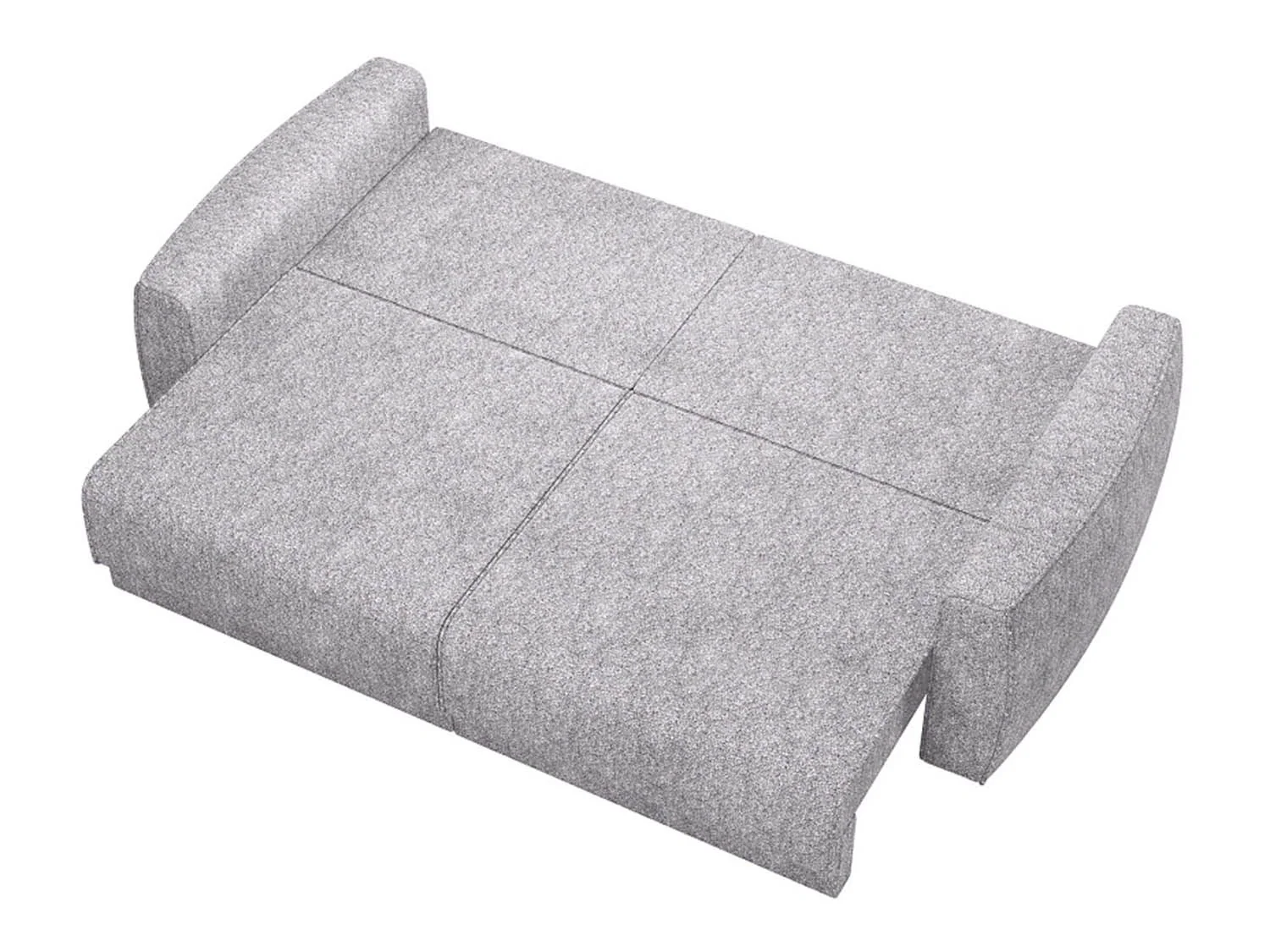 Женева 2S2P диван-кровать еврокнижка / Сильвер