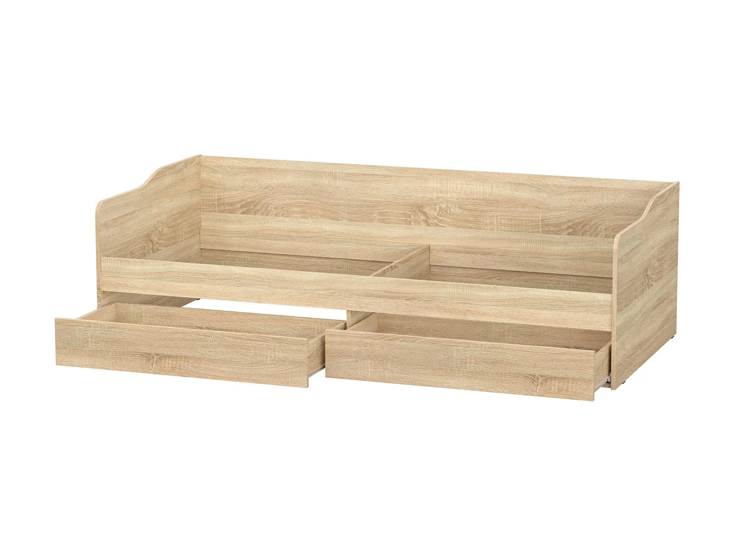 КР 1 кровать универсальная + основание настил лайт ДСП / Дуб Сонома