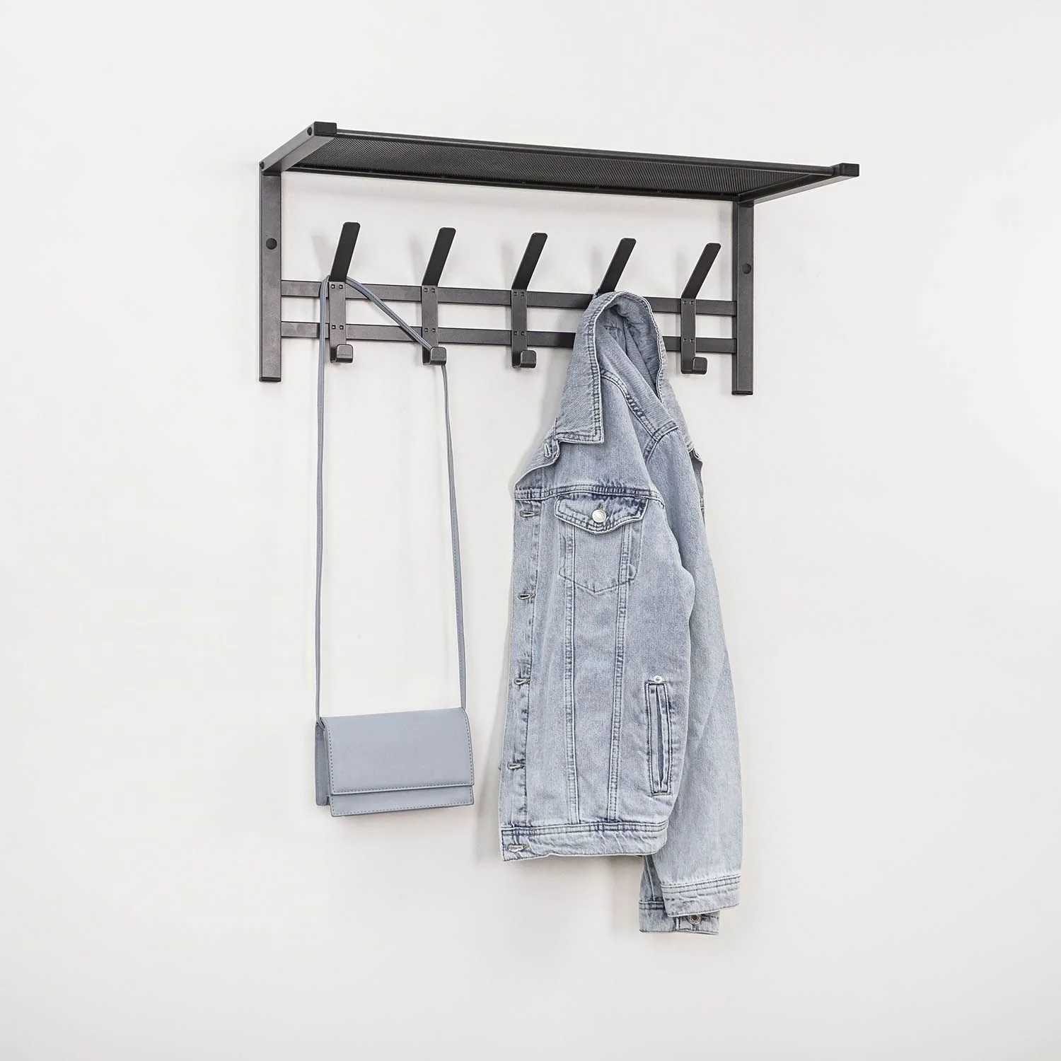 Вешалка с полкой Торонто 21 Графит