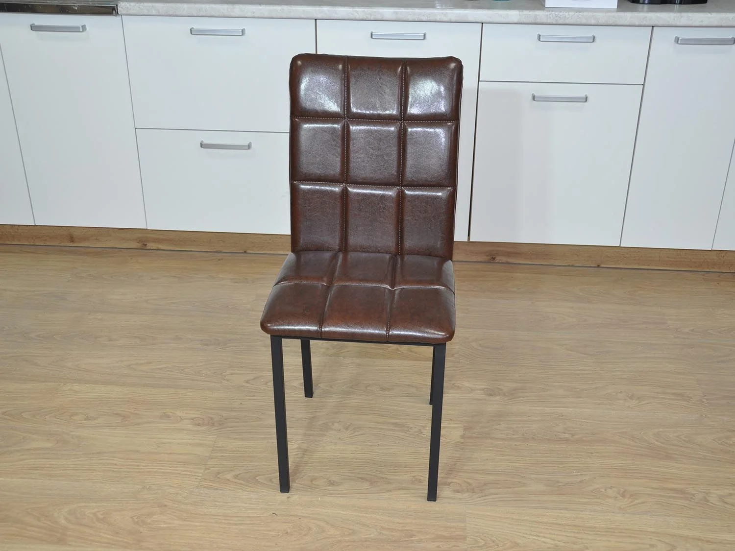 Стул ТЕКС-2 / черный/коричневый