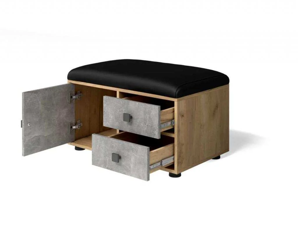 Прихожая мини-лайт компл. 3 дуб крафт/ателье