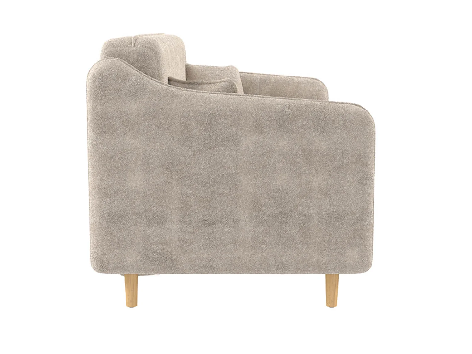 Диван-кровать Селена / велюр барни ваниль