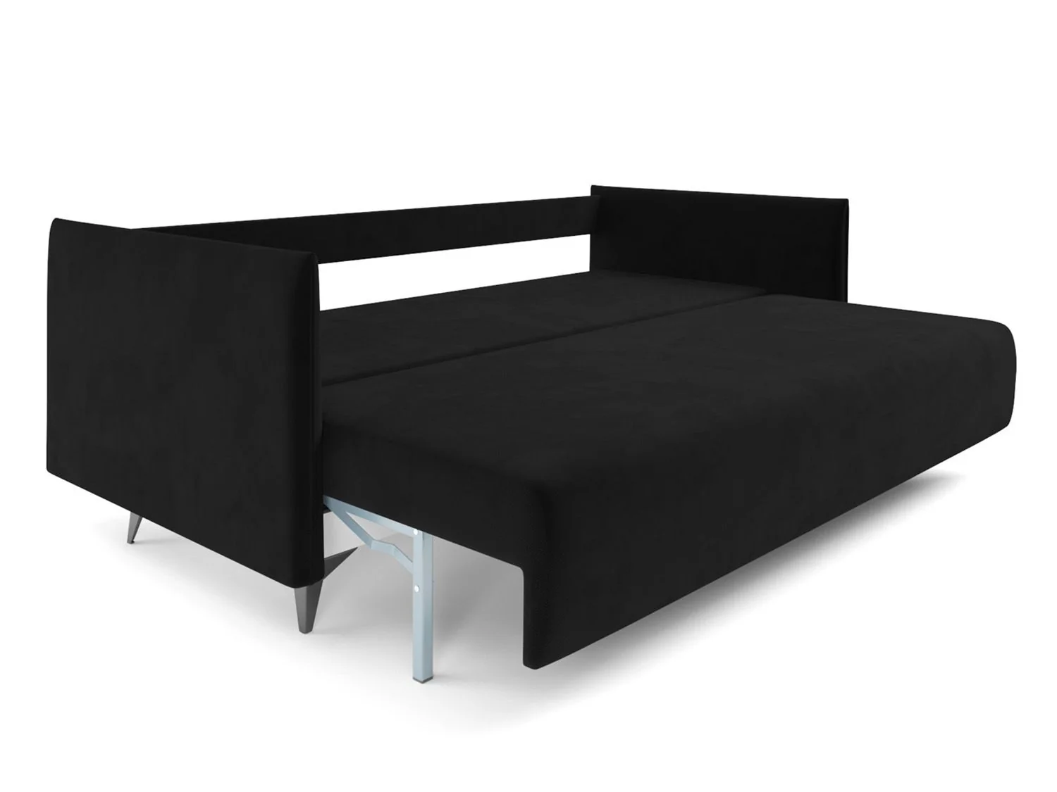 Диван Майами Велюр чёрный НВ-178 17