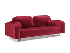 Диван Цюрих бархат красный/ STAR VELVET 3 DARK RED
