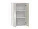 Арли 100.83.600 шкаф навесной Белый / Кашемир