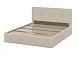 Кровать двойная №4 мягкая 1,6 / Бежевый